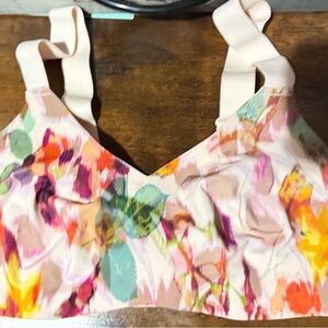 Knix Floral Print Bralette